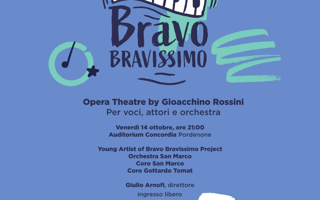 L’Europa in scena a Pordenone con il progetto BRAVO, BRAVISSIMO dell’Orchestra San Marco